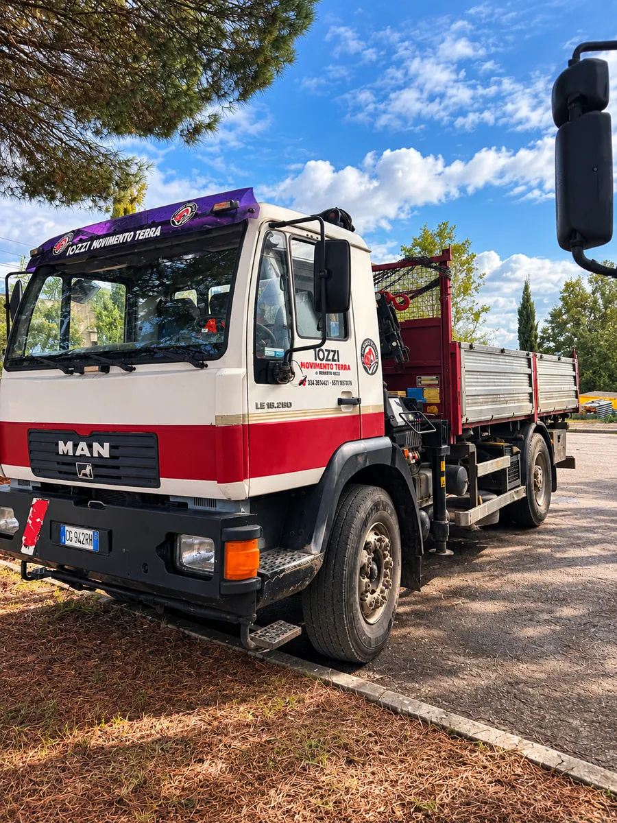 MAN LE 18.280 – Autocarri e trasporto materiali – Iozzi Movimento Terra